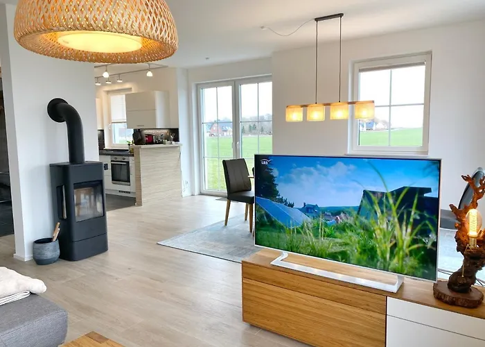 Distelfink Mit Sauna Und Kamin Сasa de vacaciones Dranske